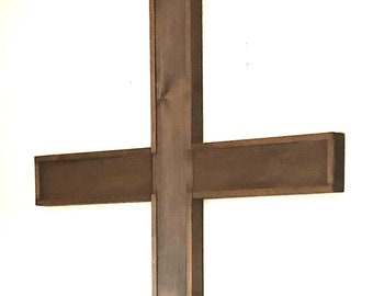 Large Wall Cross, 72 inches, Church, Sanctuary, Wedding, Tall Cross, In Stock, Very Large, Large Wood, Wooden