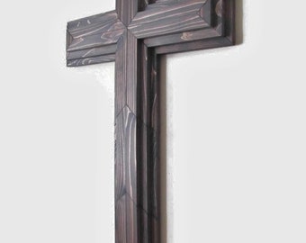 Large Wall Cross, 36, Rustic Wood Cross, Christian Decor, Church, Sanctuary  Cross, Wooden Cross, Wood Wall Cross, Christian Cross 