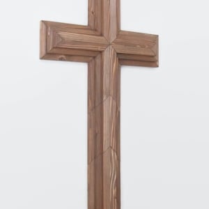 Large Wall Cross, 36, Rustic Wood Cross, Christian Decor, Church, Sanctuary Cross, Wooden Cross, Wood Wall Cross, Christian Cross image 7
