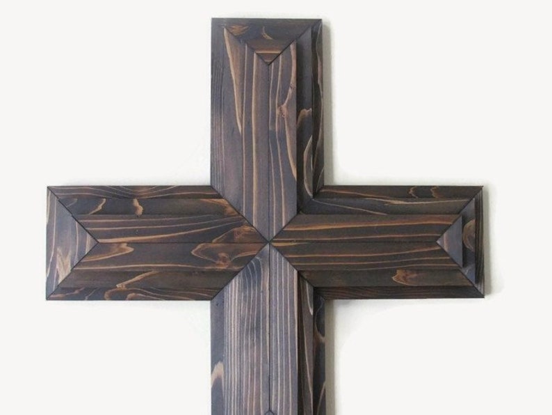 Large Wall Cross 36 Rustic Wood Decor Church Sanctuary - Large Wall Cross Large Wall Cross 36 Rustic Wood Decor Church Sanctuary - Large Wall Cross