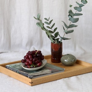 Vassoio In Acrilico Trasparente 30x30 Cm - Con Manici, Per Snack, Frutta, Decorazione - Foto 7