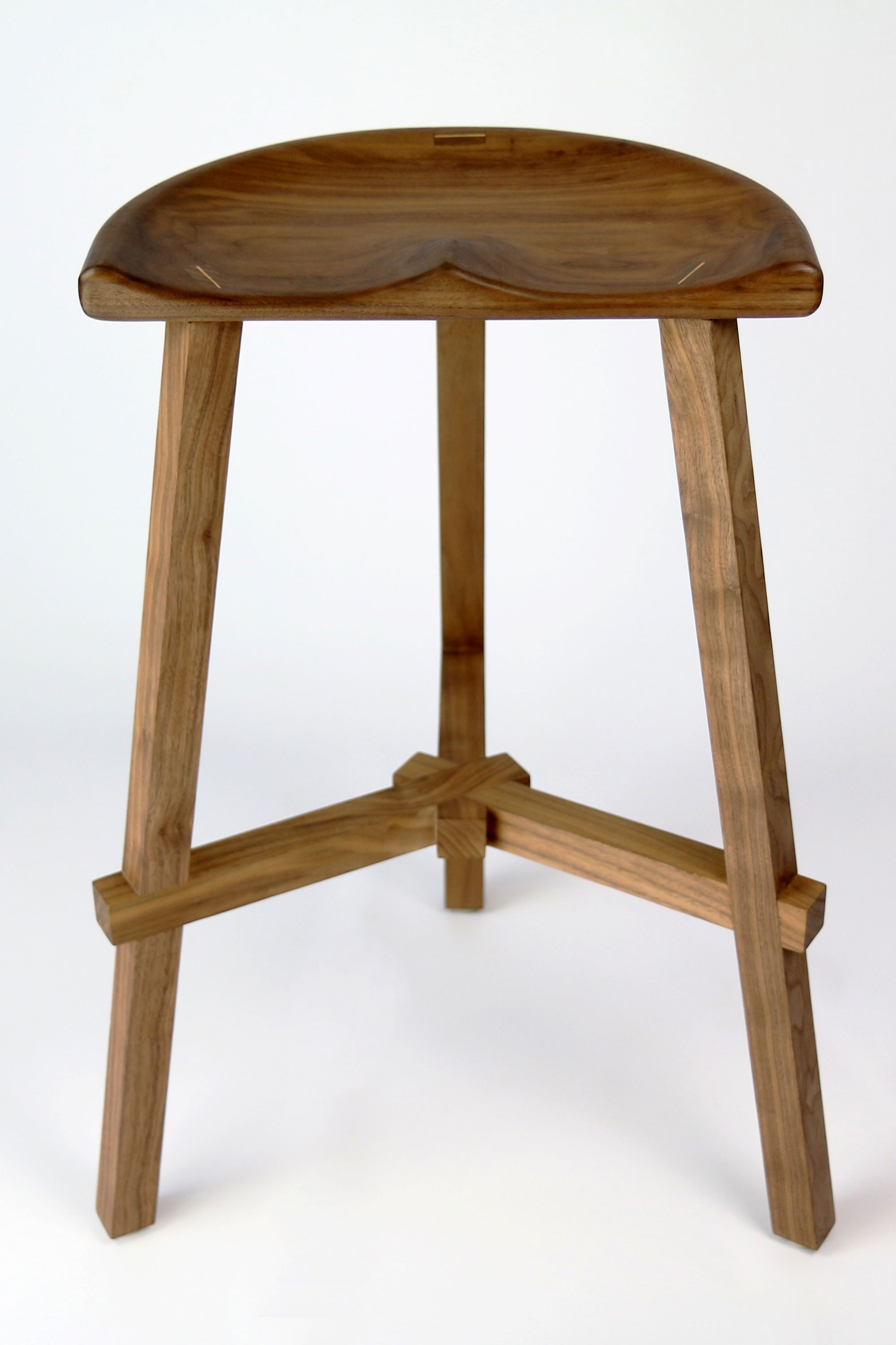 Handmade Wood Bar Stools Kitchen Counter Stool shown in - Etsy UK