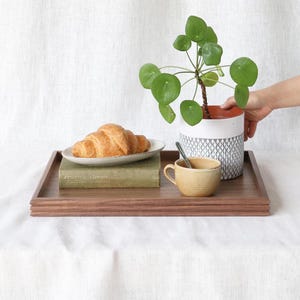 Decorative Wooden Catchall Valet Tray | Handmade Trinket Vanity Tray | Desk Organizer | Luxury Boho Home Decor | New Home Gift