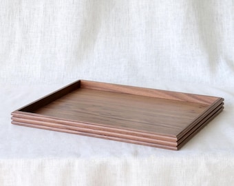 Decorative Wooden Catchall Valet Tray | Handmade Trinket Vanity Tray | Desk Organizer | Luxury Boho Home Decor | New Home Gift