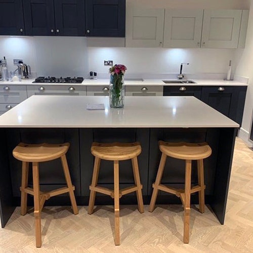 Set Of 3 Kitchen Island Bar Stools, Kitchen Island With Counter Height Seating
