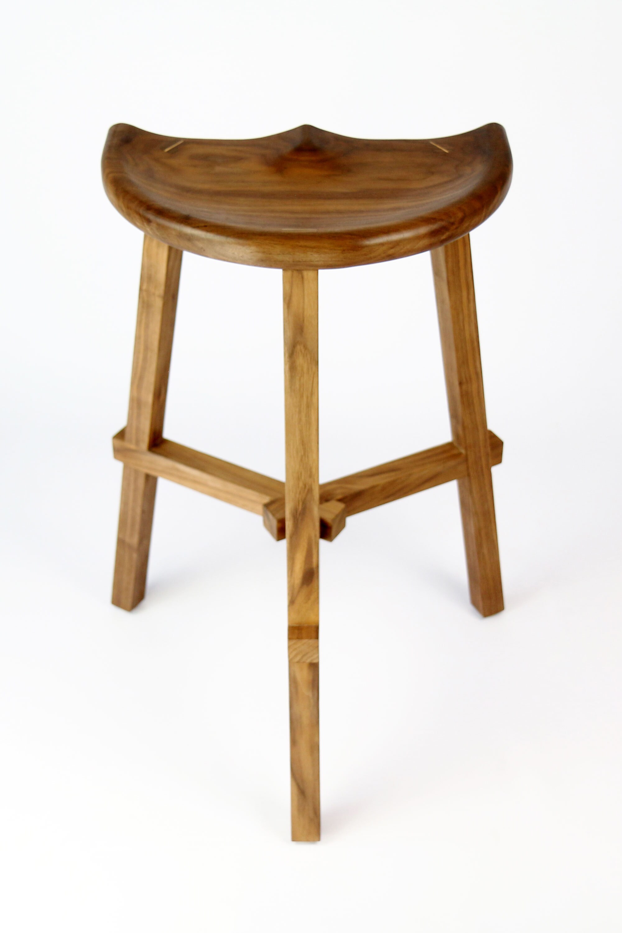 Handmade Wood Bar Stools Kitchen Counter Stool Shown In Etsy Denmark