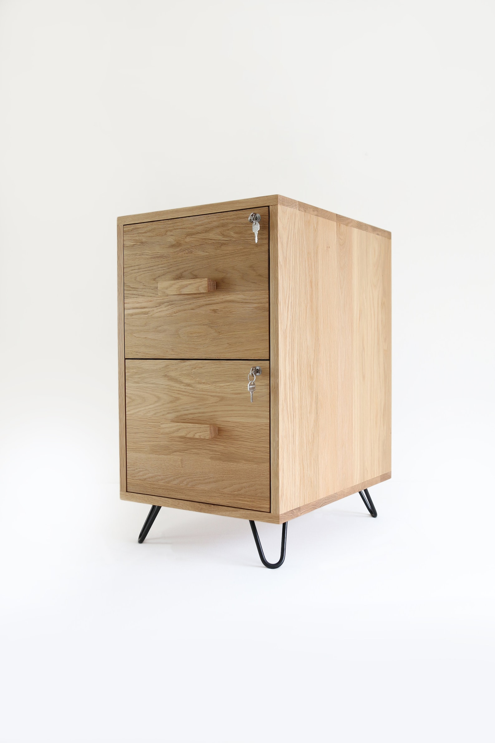 Wooden Filing Cabinet, Lockable Drawers Wood Cabinet, Work From Home ...