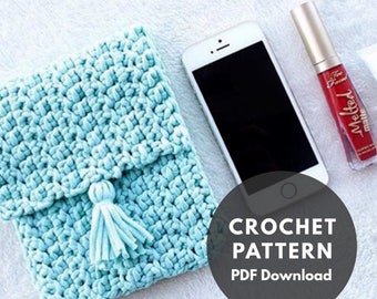 Victoria Clutch Pattern/crochet purse/handbag