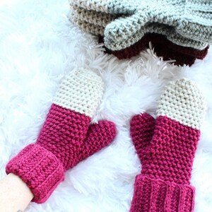 Vanilla Dip Mitten Pattern/crochet pattern/mitten pattern/winter mittens/handmade mittens image 2