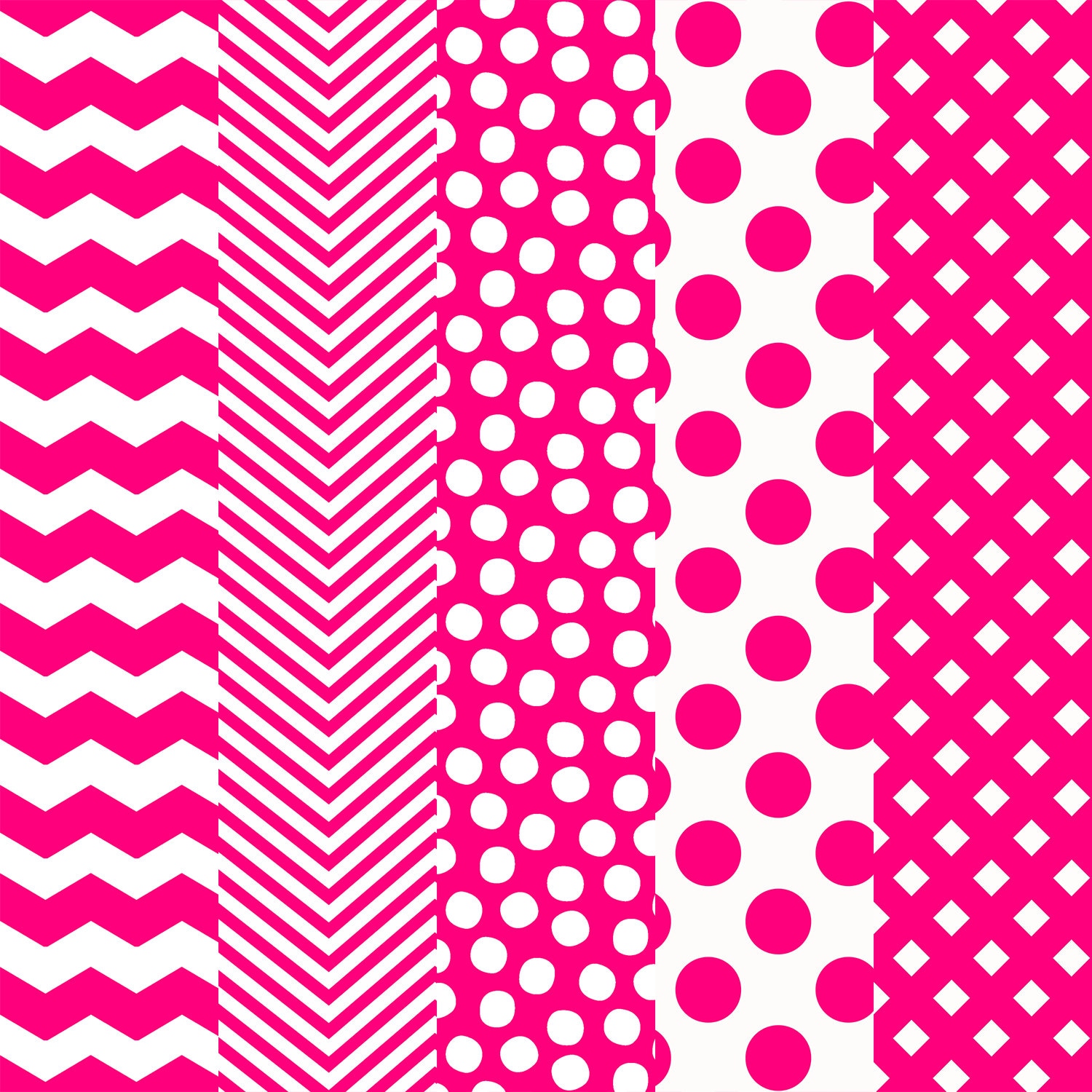 Pink White Paper Pink and White Digital Paper Set Digital Paper - Etsy