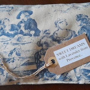 Lavender relaxing/sleep sachet approx. 20cm x 13cm