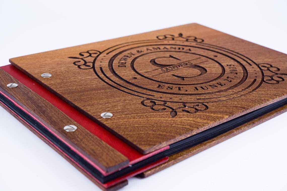 Wedding Photo Album Wedding Guest Book Wedding Scrapbook Etsy