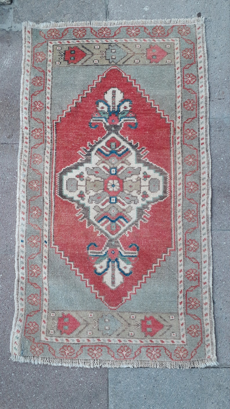 Rustikale T U00fcr Matte Teppich Anatolische Kleiner Teppich