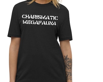 Charismatic Megafauna | Punk style Unisex recycled t-shirt corvidcore