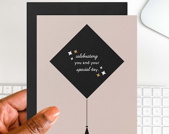 Graduation Card | Modern Congratulations Greeting Card