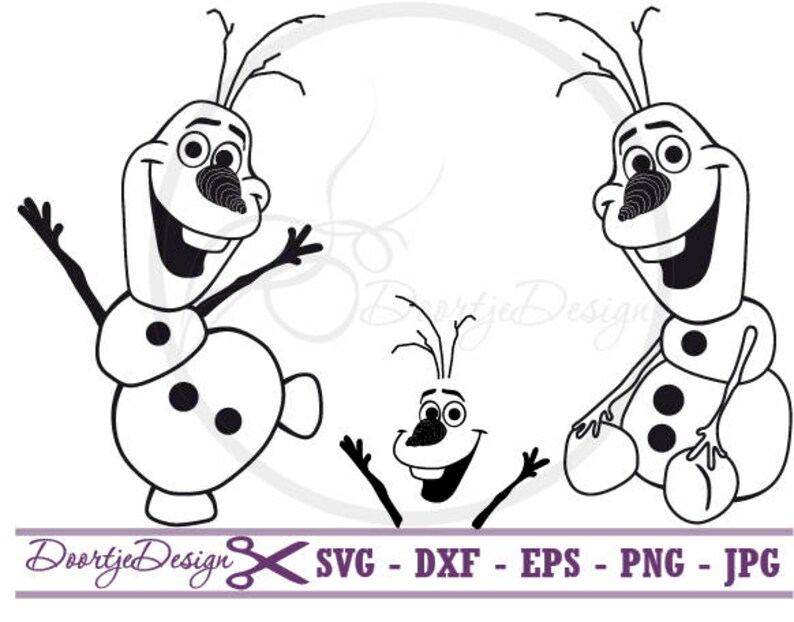 snowman face olaf svg frozen svg olaf face svg cuts file etsy