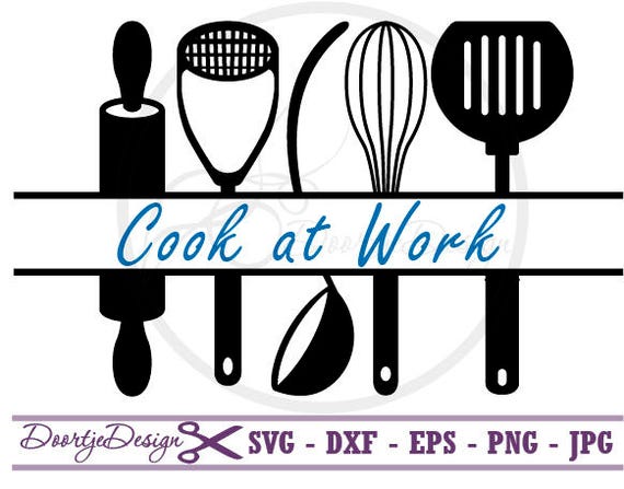 Download Split monogram svg Split Kitchen Utensils SVG vinyl design ...