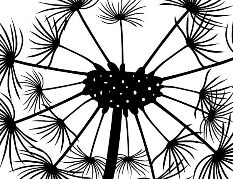 Download Dandelion SVG vector files for cricut floral cutting files ...