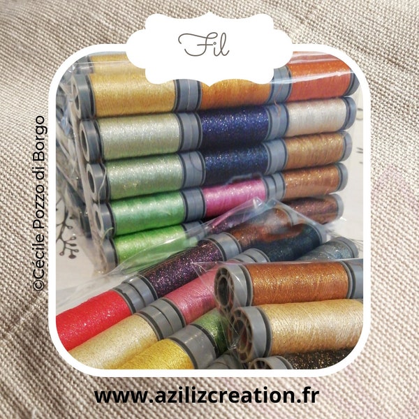 Amalfi Purple Aurifil Thread Set, 3 ct main image 1