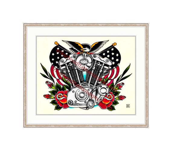 Harley Davidson Vintage Ironhead 11