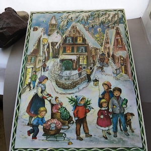 Advent Calendar pic1, German christmas, prepare for the holidays, magical, picture advent calendar/ image 2