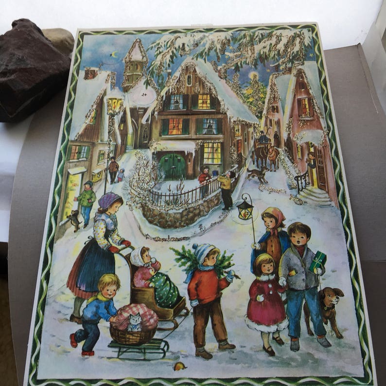 Advent Calendar pic1, German christmas, prepare for the holidays, magical, picture advent calendar/ image 2