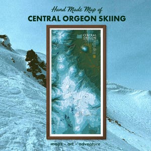 CENTRAL OREGON - Bend Backcountry Winter Map