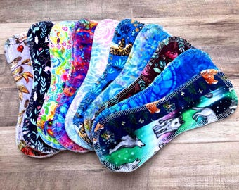 Eco-Friendly Minky Wingless Pantyliners | Random Variety Grab Pack