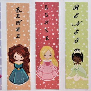 Prachtige prinsessen boek merken Set 2