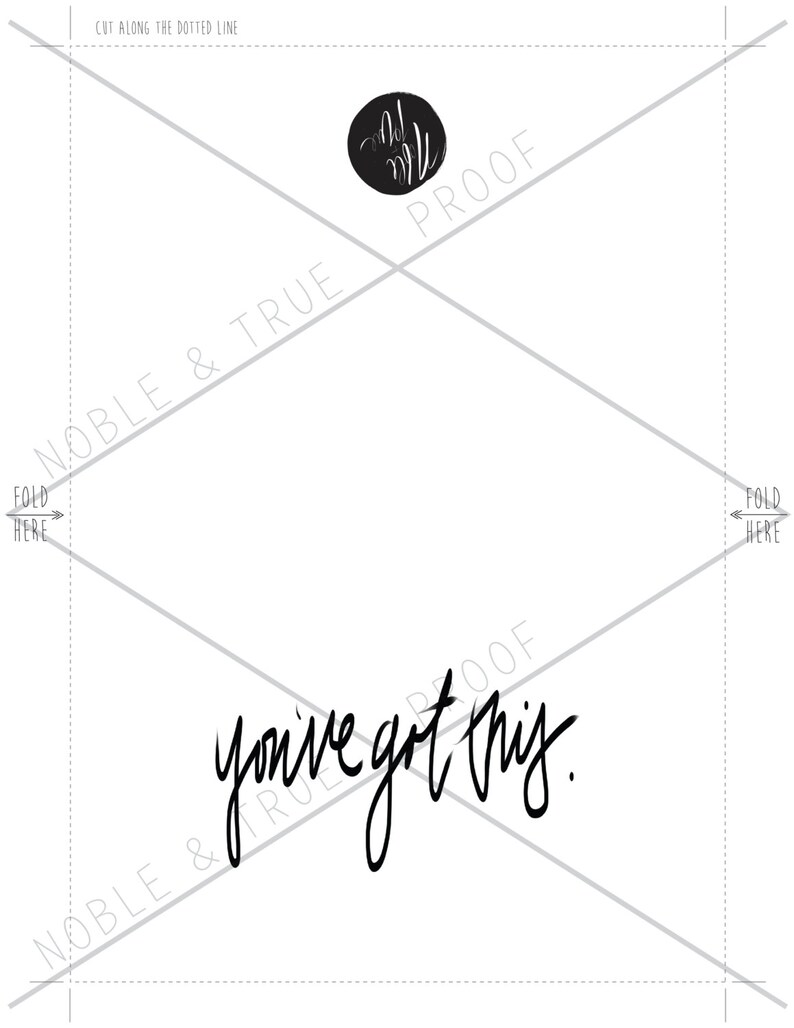 You've Got This - Printable Greeting Card - Etsy