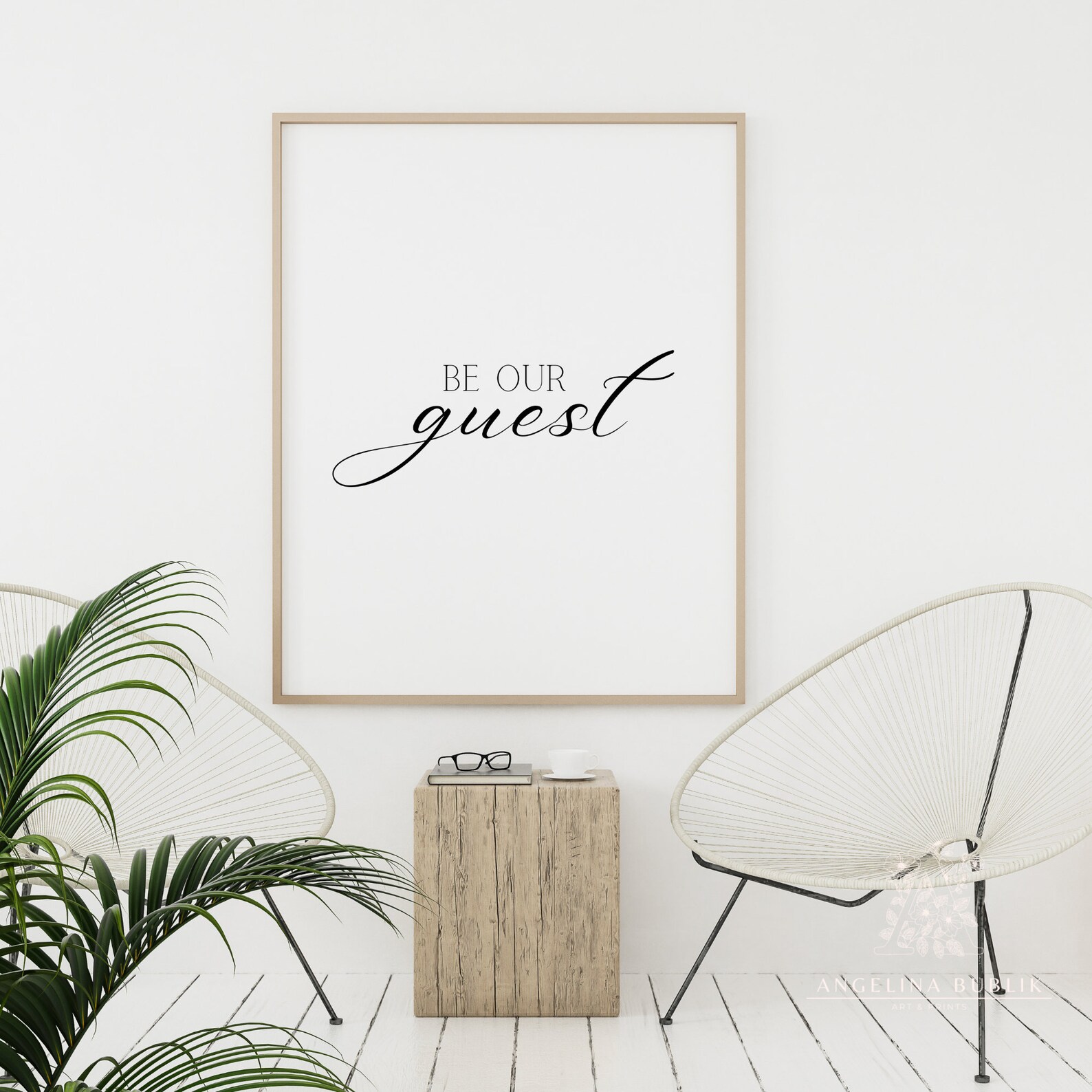 Be Our Guest PRINTABLE DOWNLOAD Multiple Sizes Guest - Etsy