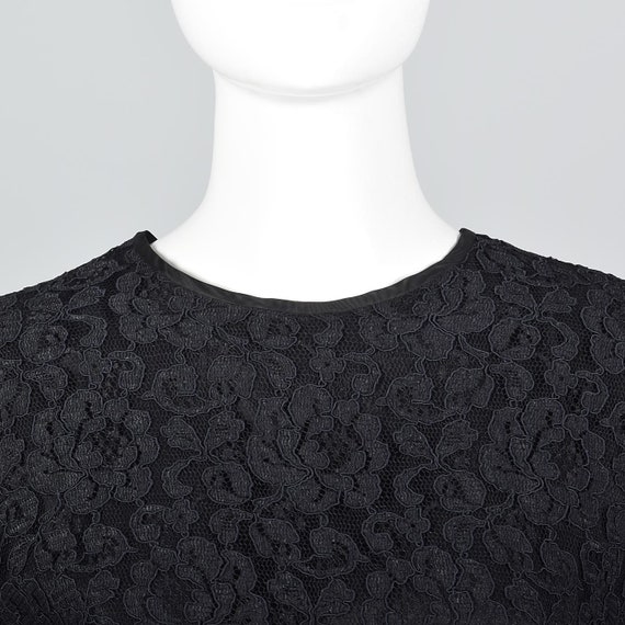 XLarge Lace Midi Dress Nu Goth Lanz Vintage 1980s… - image 7