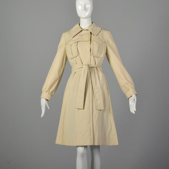 Bill blass trench coat on sale