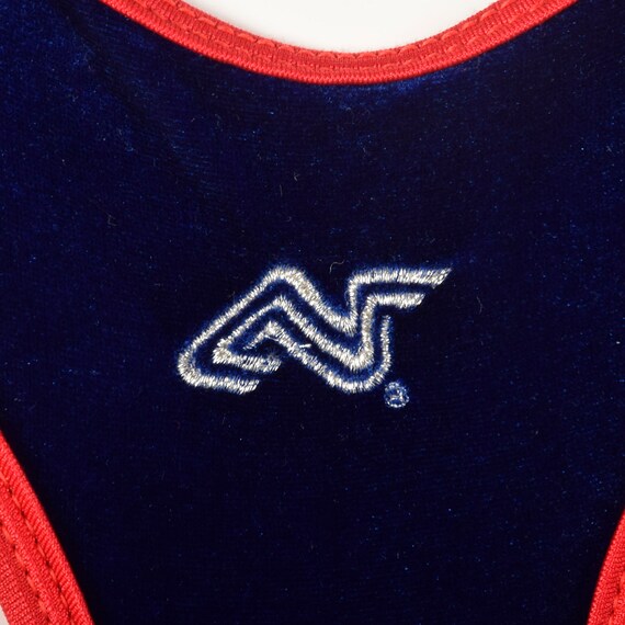 XXS Navy USA Leotard Vintage 90s Dance Gymnastics… - image 9