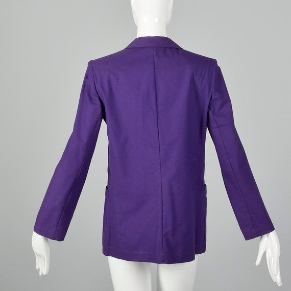 Medium 1980s Cacharel Purple Blazer Vintage Women… - image 4