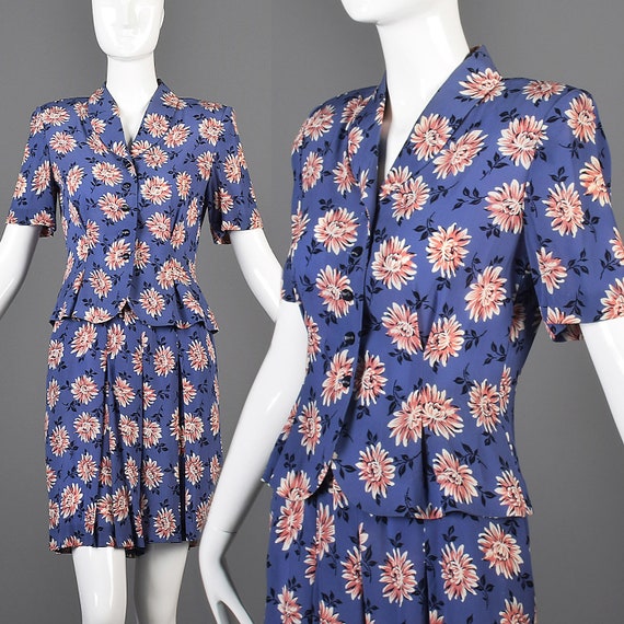 XS Separates Skort Blouse Floral Separates SummerO