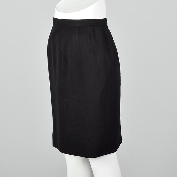 Black work skirt 90s deals