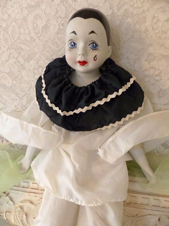 vintage pierrot doll