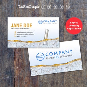 Monat Business Cards, Monat Business Card, Monat Hair Care, Printable, Digital
