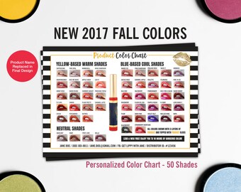 Fall Color Wheel Chart