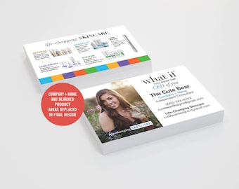 Rodan and Fields Visitenkarten, R und F Karten, RF, Rodan Visitenkarte, Marketing, Branding, druckbar, Digital