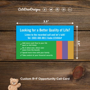 Rodan and Fields Business Cards / Opportunity Call Card / Redefine / Soothe / Unblemish / Reverse / Digital / DIY / Printable