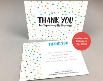 Rodan and Fields Thank You Card / Postcards / Thank You Postcard / Digital / DIY / Printable