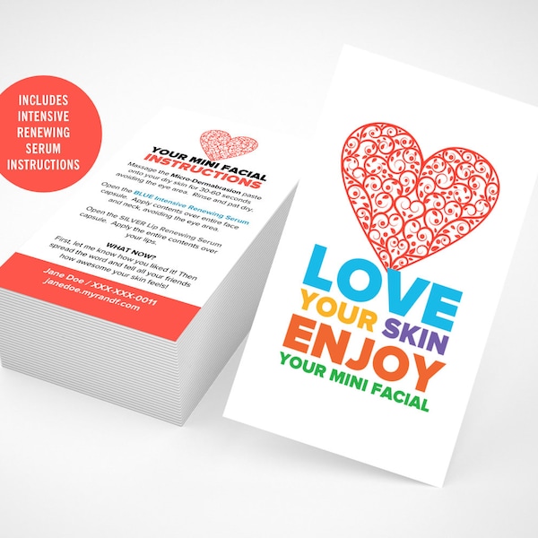Printable Rodan And Fields Mini Facial Etsy printable-rodan-and-fields-mini-facial-etsy