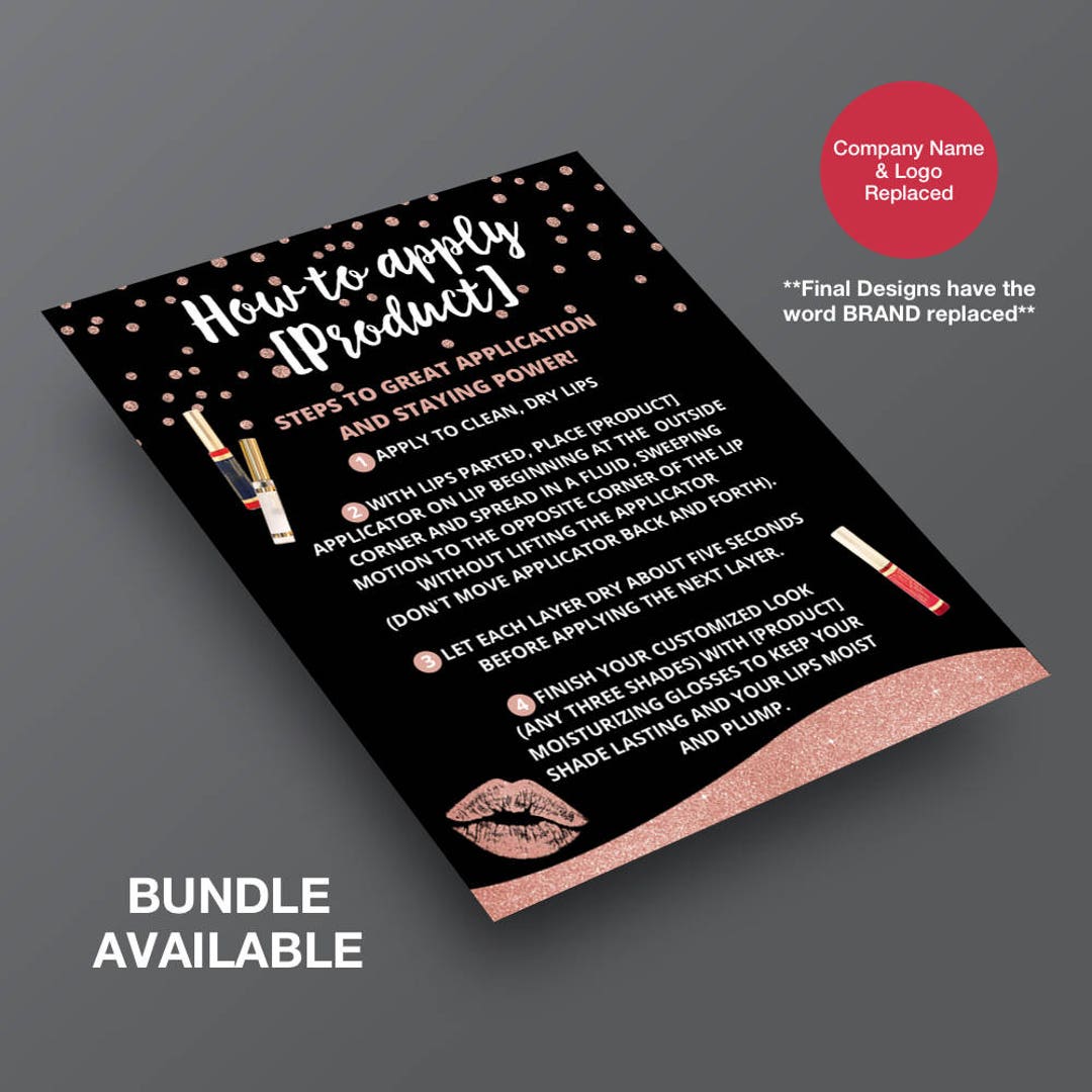 Lipsense Post Cards, Lipsense How to Apply, Rose Gold, Shimmer, Wave