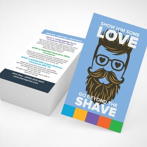Rodan and Fields, Men, Shave, Beyond the shave, Instructions, Printable