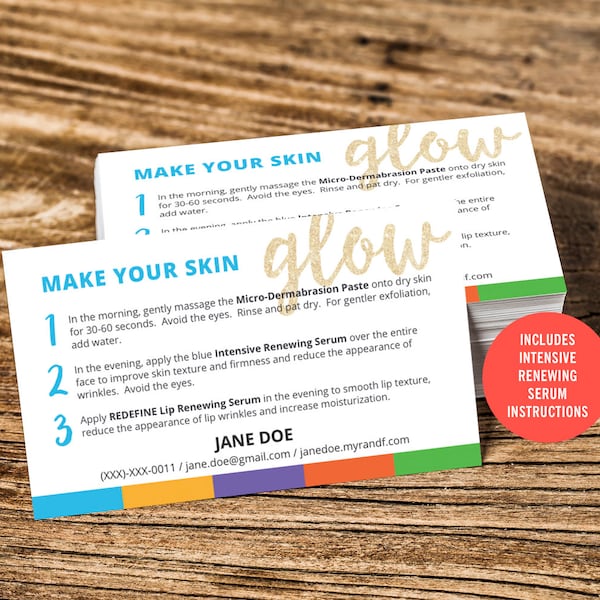 Printable Rodan And Fields Mini Facial Etsy printable-rodan-and-fields-mini-facial-etsy