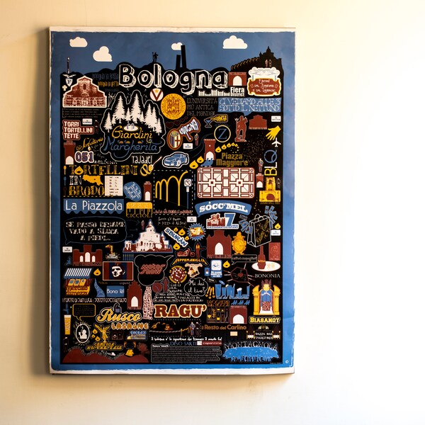 Póster de Bolonia (versión 70cmx100cm)