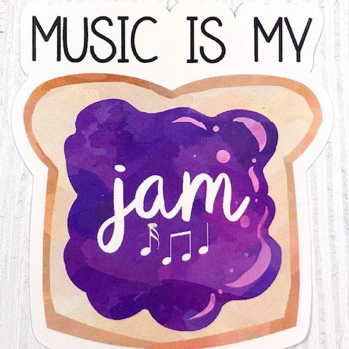 Sticker for Music Teacher Sticker for Musician Glossy Etsy