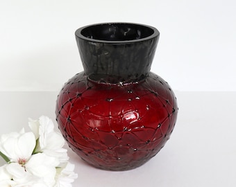 アンティーク クラリック 虹色の花瓶